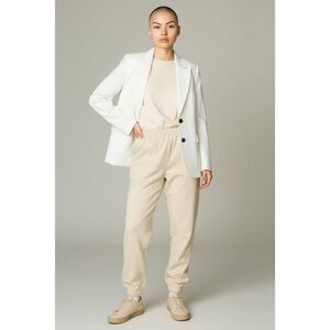 Maria McManus Single Breasted Blazer in Off White NWT Size 4